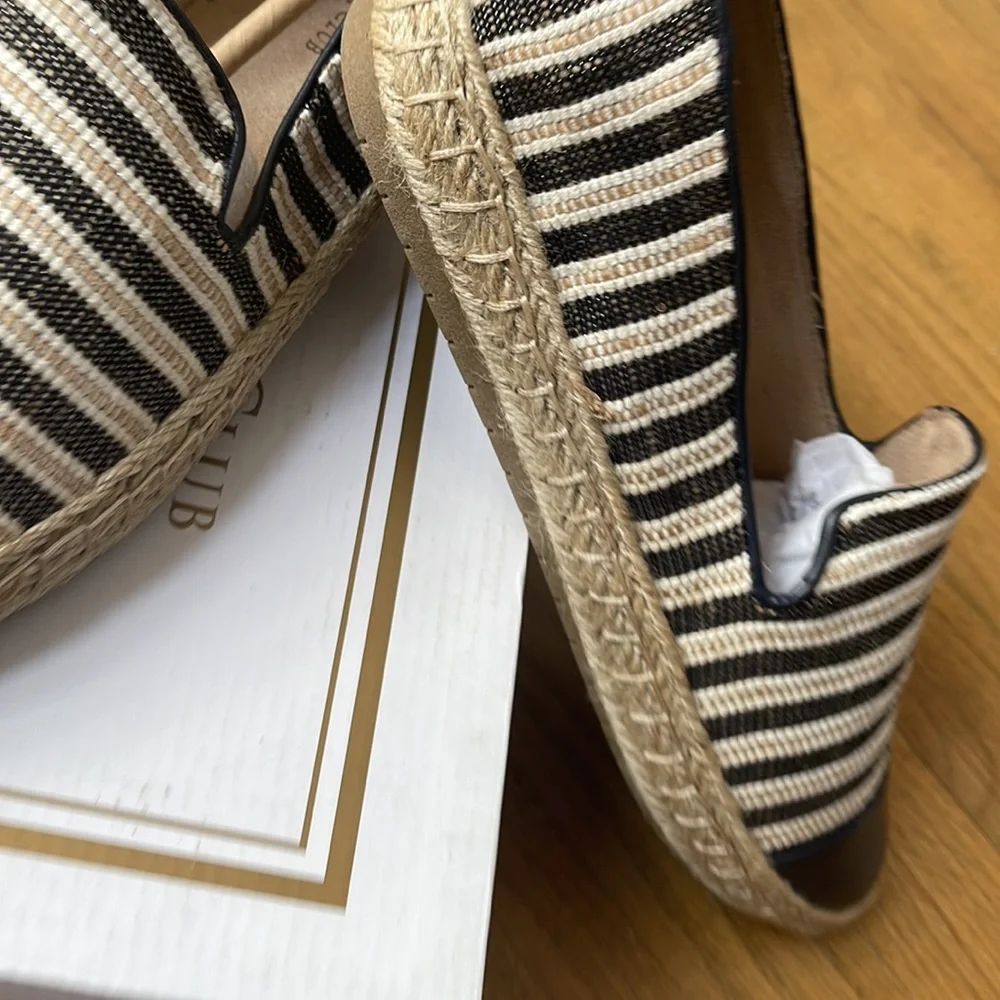 NWT CHARTER CLUB ESPADRILLES 9 1/2 | Comfortable | Soft insole | Dark Navy